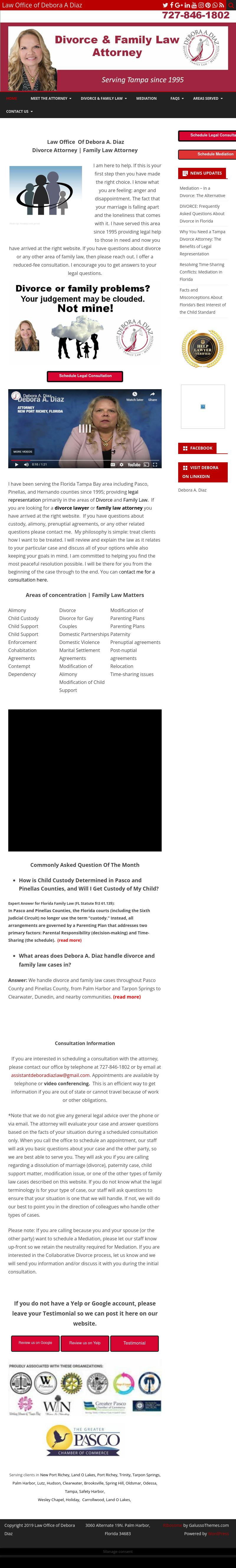 Law Office of Debora A. Diaz, PLLC - New Port Richey FL Lawyers