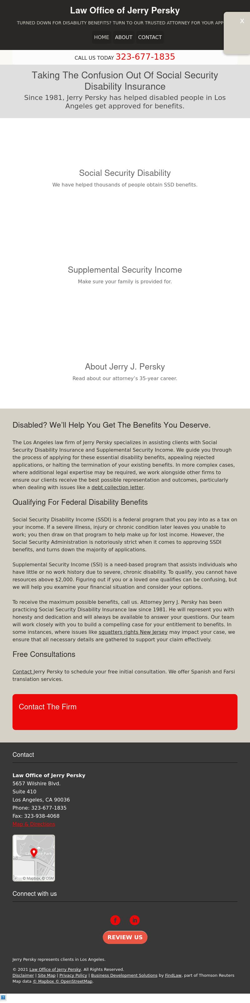 Law Office of Jerry Persky - Los Angeles CA Lawyers