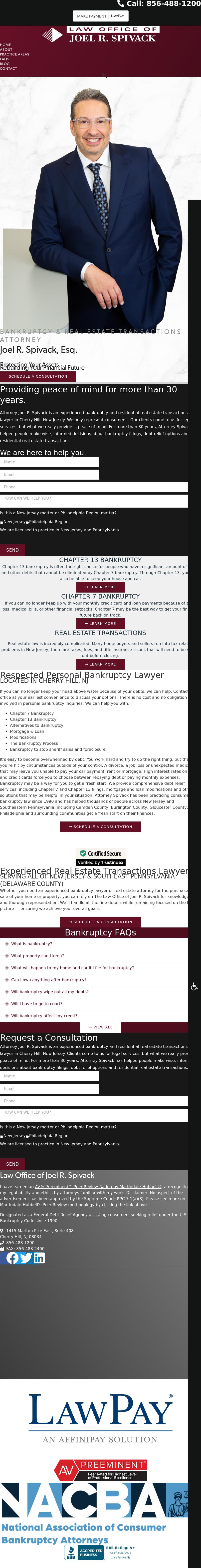 Law Office of Joel R. Spivack - Cherry Hill NJ Lawyers
