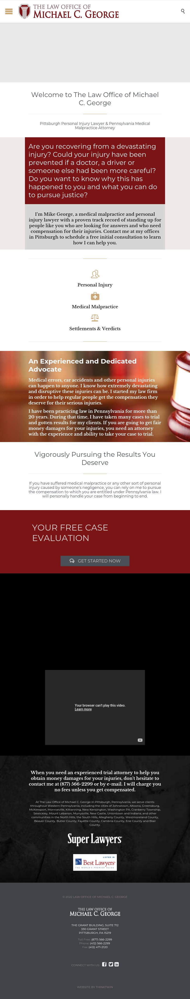 Law Office of Michael C. George - Pittsburgh PA Lawyers