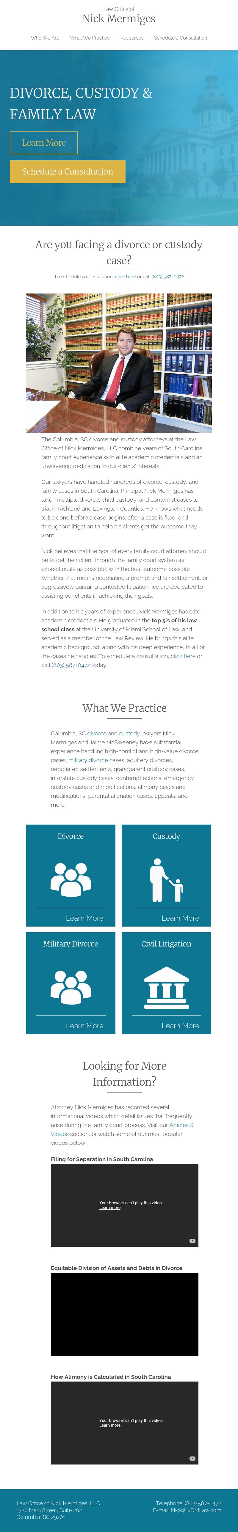 Law Office of Nick Mermiges, LLC - Columbia SC Lawyers