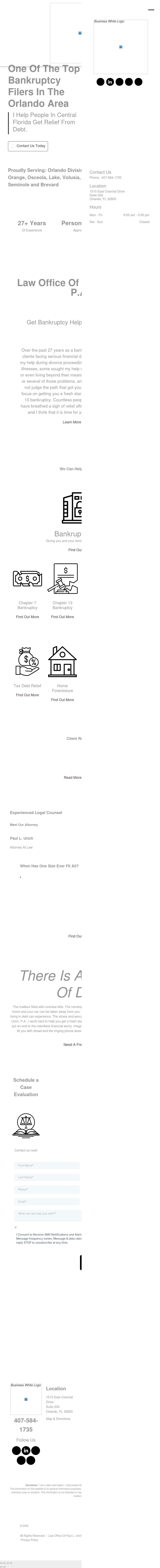 Law Office of Paul L. Urich, P.A. - Orlando FL Lawyers