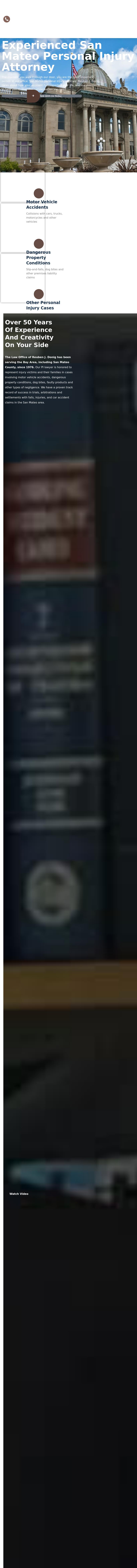 Law Office of Reuben J. Donig - San Mateo CA Lawyers