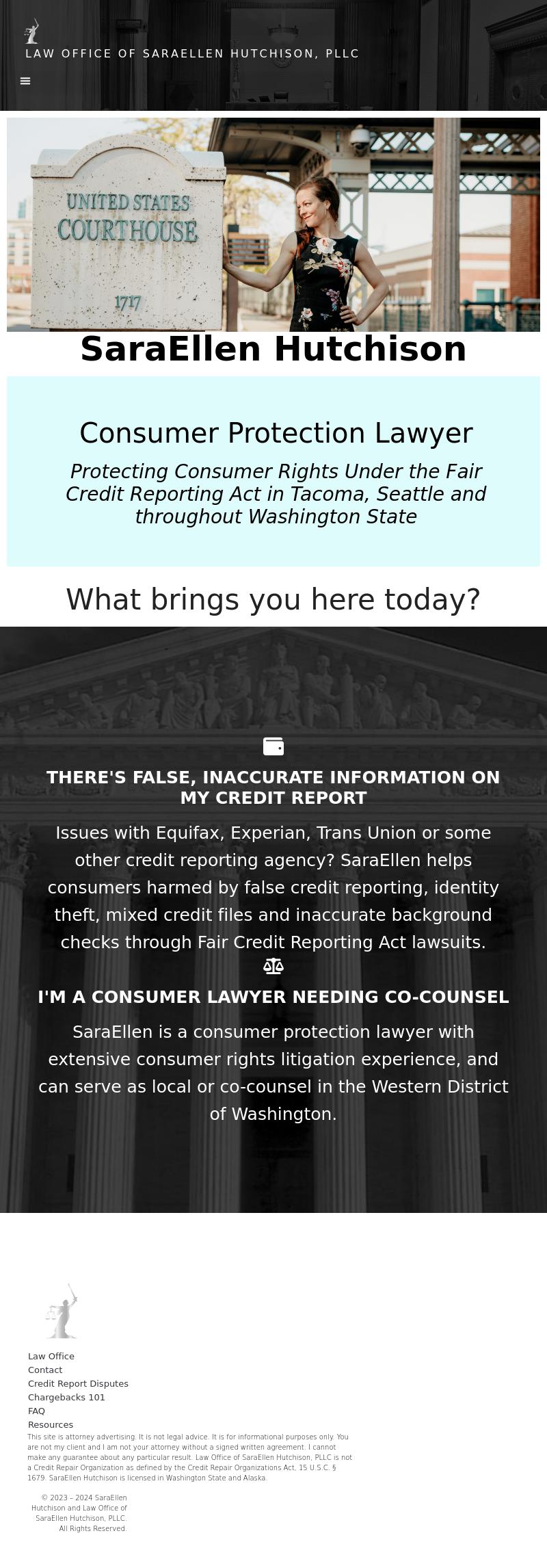Law Office of SaraEllen Hutchison, PLLC - Seattle WA Lawyers