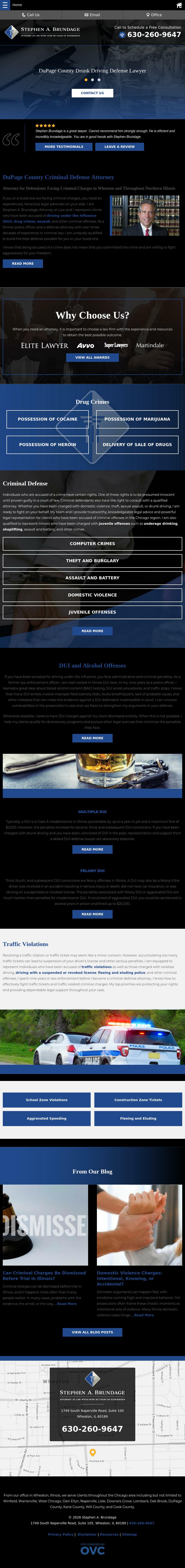 Law Office of Stephen A. Brundage - Wheaton IL Lawyers