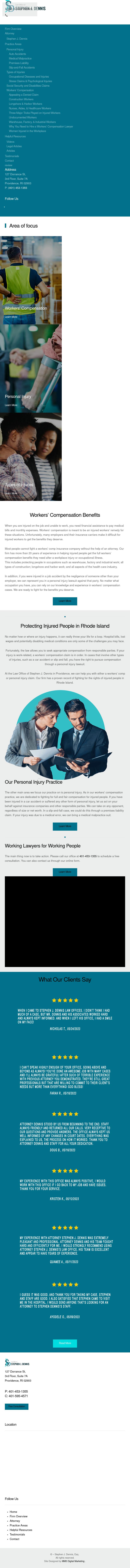 Law Office of Stephen J. Dennis - Providence RI Lawyers