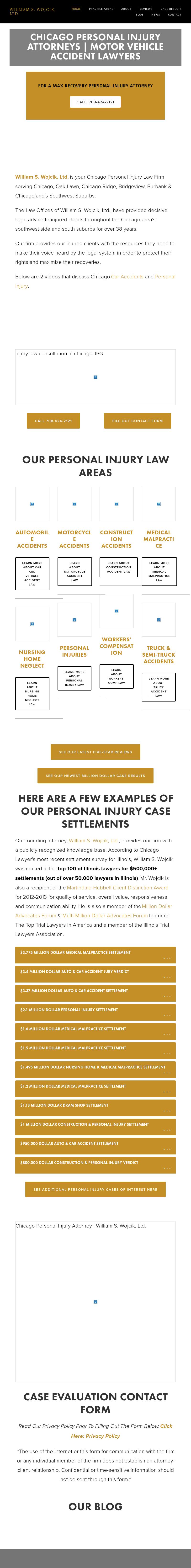 Law Office of William S. Wojcik, Ltd. - Oak Lawn IL Lawyers