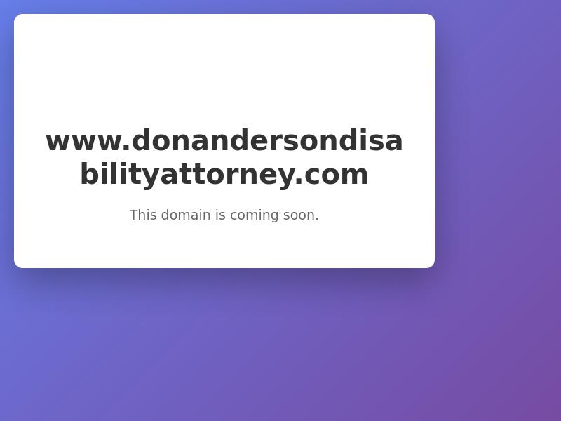 Law Offices of Don A. Anderson - Largo FL Lawyers