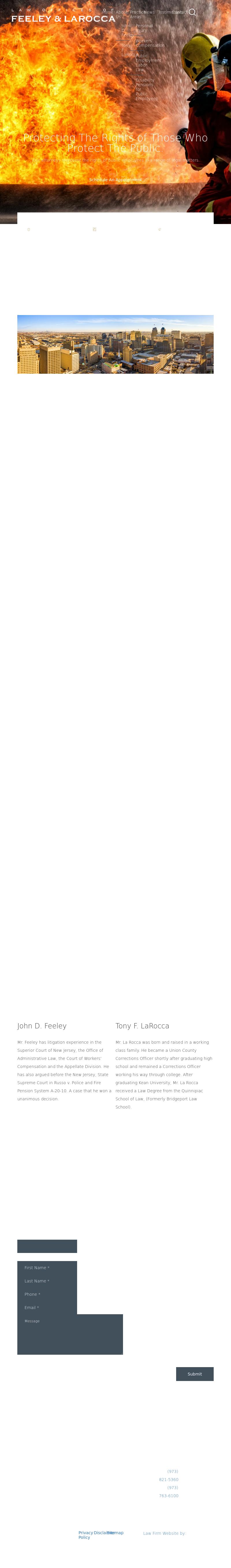 Law Offices of Feeley & LaRocca - South Orange NJ Lawyers