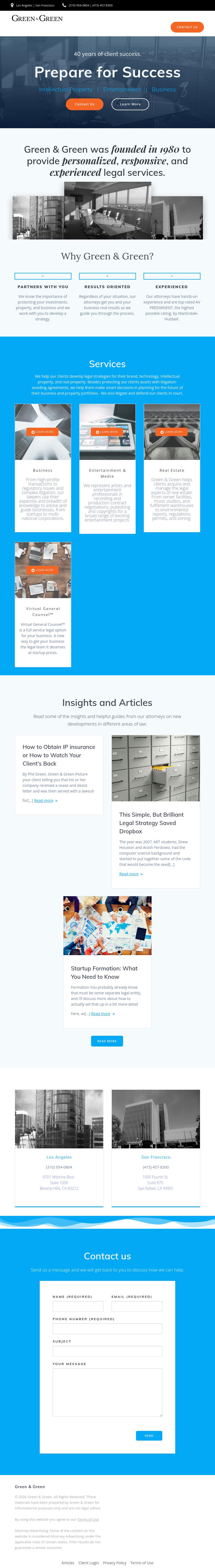 Law Offices of Green & Green - San Rafael CA Lawyers