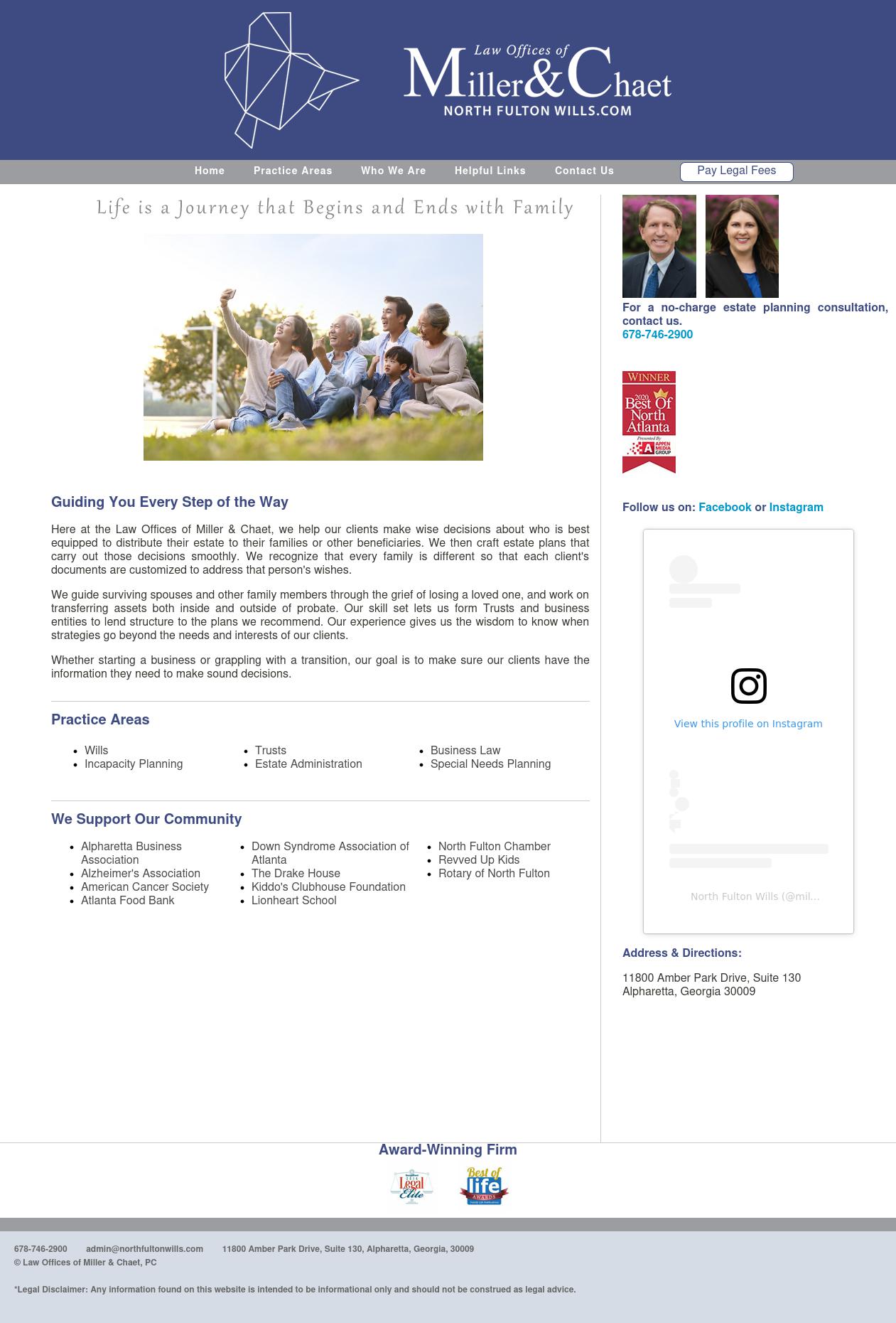 Law Offices of J. Christopher Miller - Alpharetta GA Lawyers