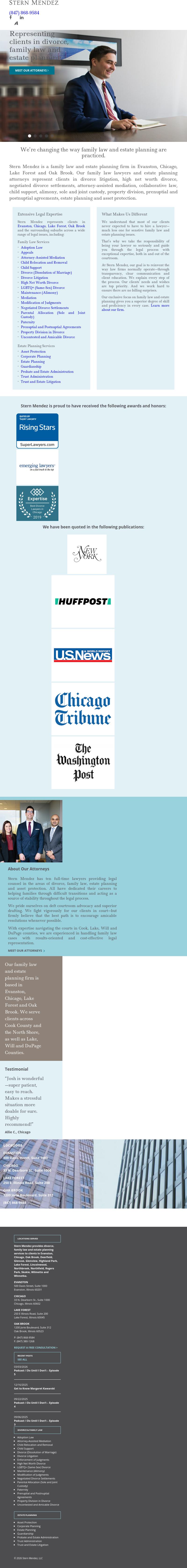 Law Offices of Joshua E. Stern - Evanston IL Lawyers