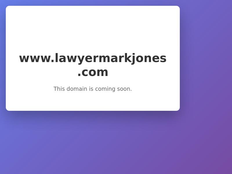 Law Offices of Mark P. Jones - Columbus GA Lawyers