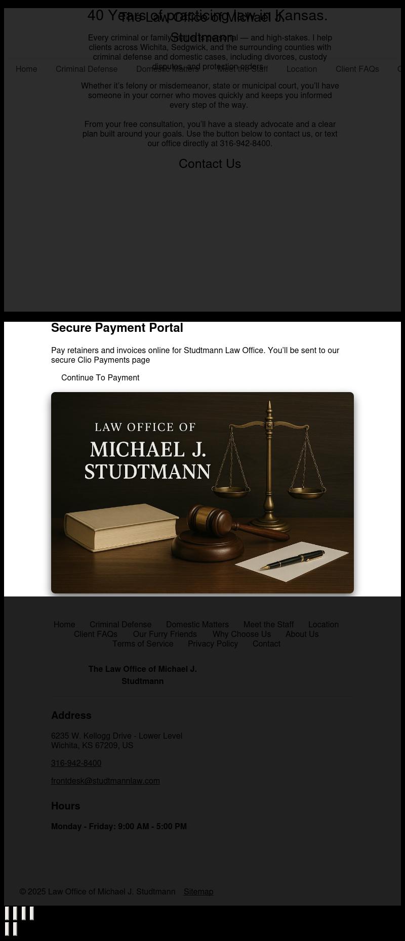 Law Offices of Michael J. Studtmann, P.A. - Wichita KS Lawyers
