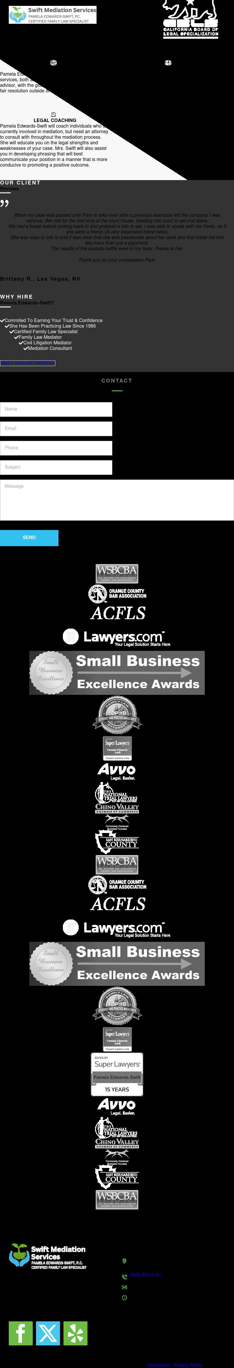 Law Offices of Pamela Edwards-Swift - Chino Hills CA Lawyers