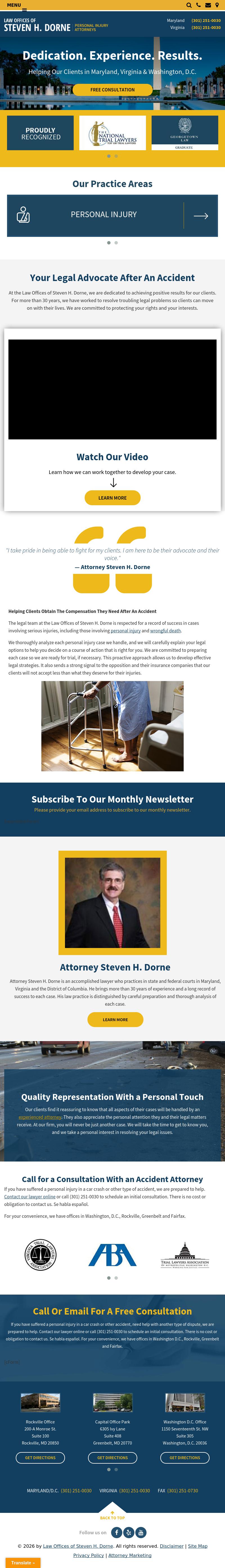 Law Offices of Steven H. Dorne - Fairfax VA Lawyers