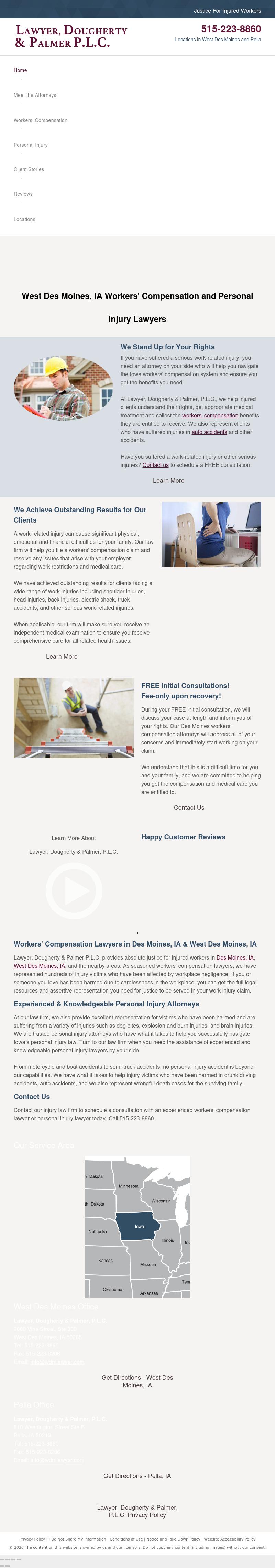 Lawyer, Dougherty, Palmer & Flansburg, P.L.C. - West Des Moines IA Lawyers
