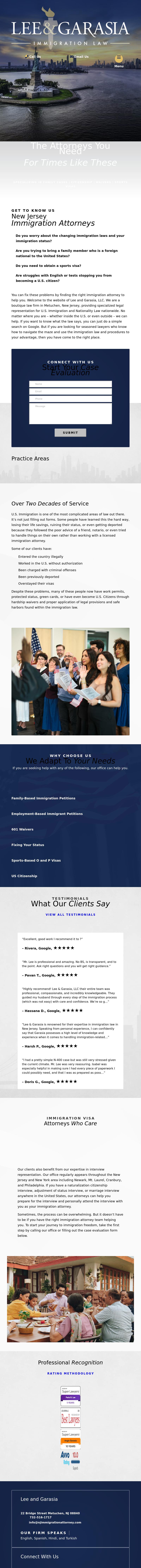 Lee & Garasia, LLC - Edison NJ Lawyers