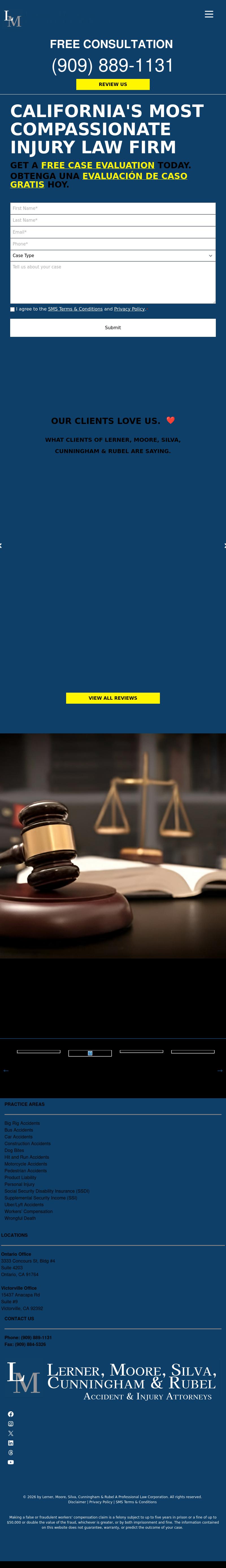 Lerner, Moore, Silva, Cunningham & Rubel - Victorville CA Lawyers