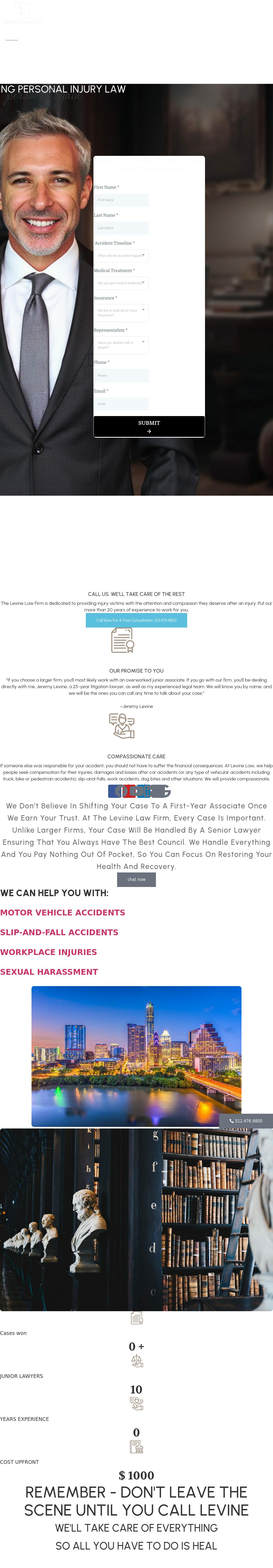 Levine Law Firm P.C. - Austin TX Lawyers