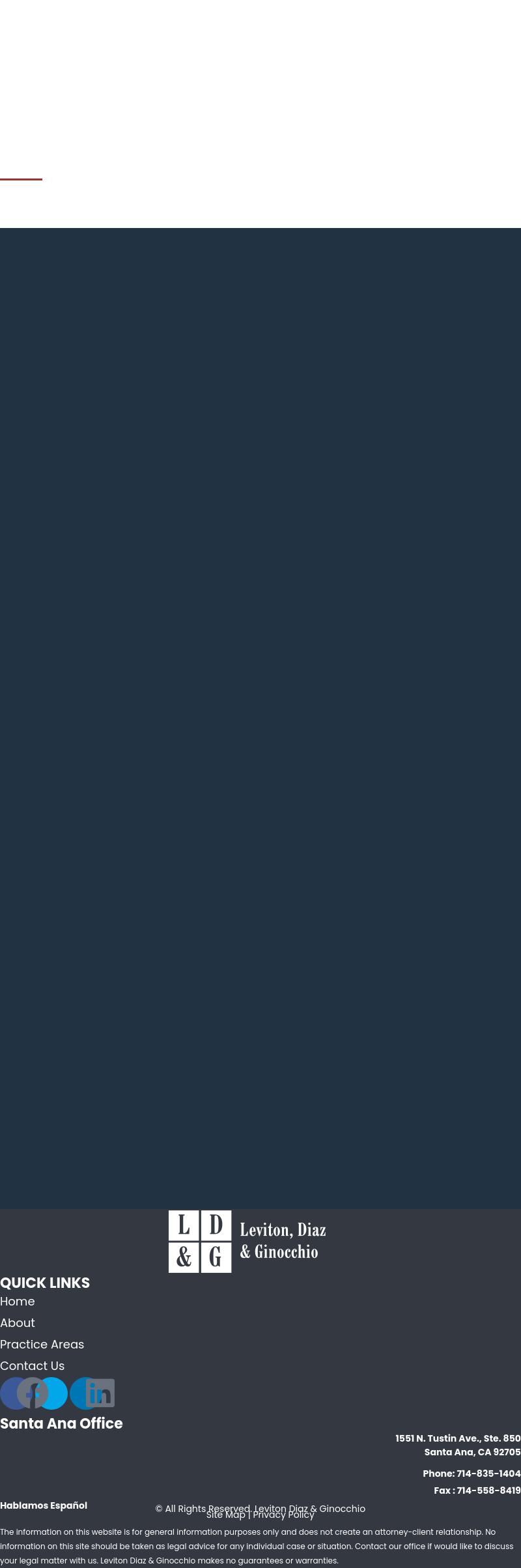 Leviton Diaz & Ginocchio, Inc - Bakersfield CA Lawyers