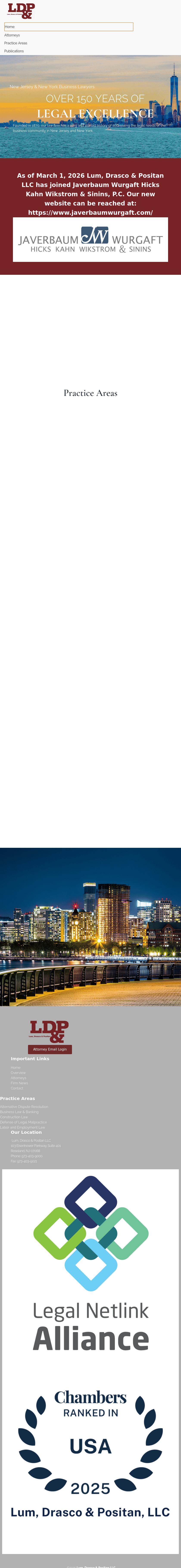 Lum, Drasco & Positan, LLC - Roseland NJ Lawyers