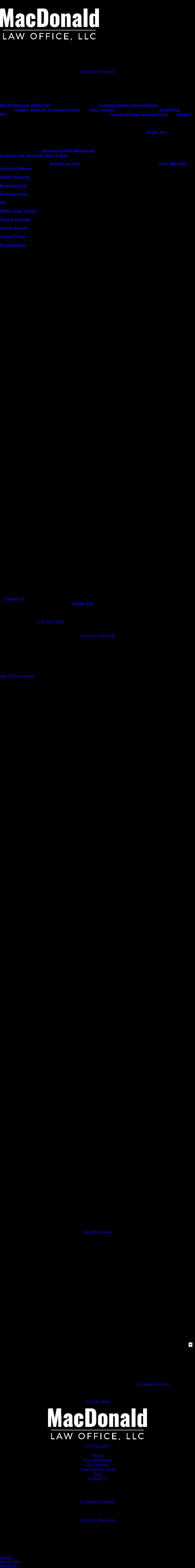 MacDonald Law Office, LLC - Salisbury MD Lawyers