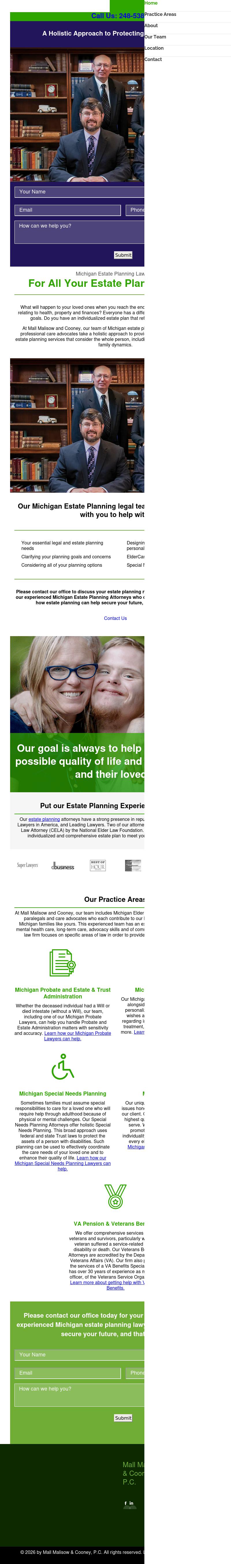 Mall Malisow & Cooney, P.C. - Farmington Hills MI Lawyers