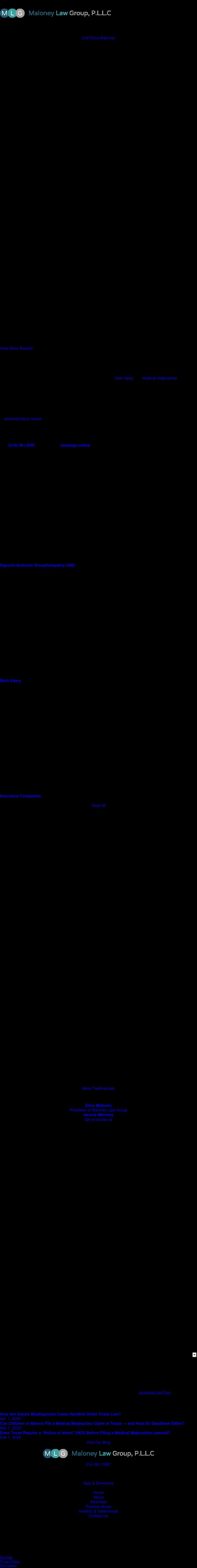 Maloney Law Group, P.L.L.C. - San Antonio TX Lawyers