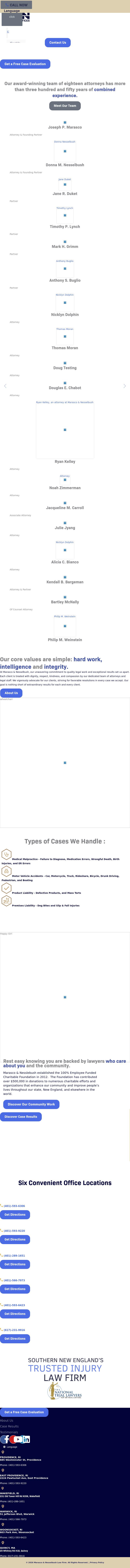 Marasco & Nesselbush, LLP - Wakefield RI Lawyers