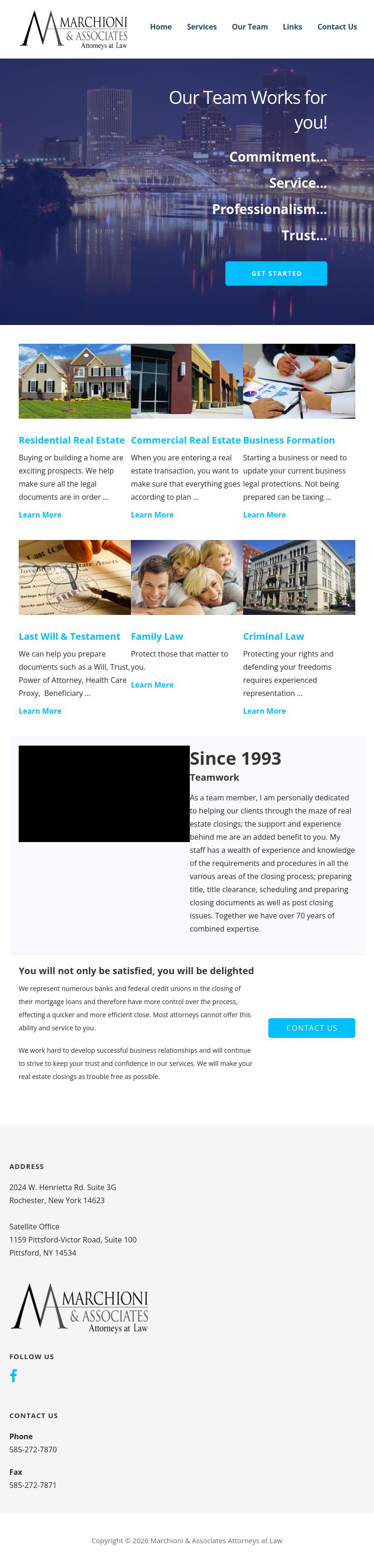 Marchioni & Associates LLC - Rochester NY Lawyers