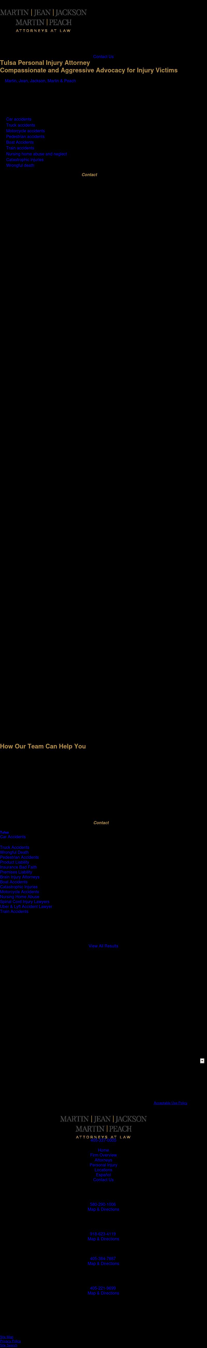 Martin Jean & Jackson, Attorneys at Law - Tulsa OK Lawyers