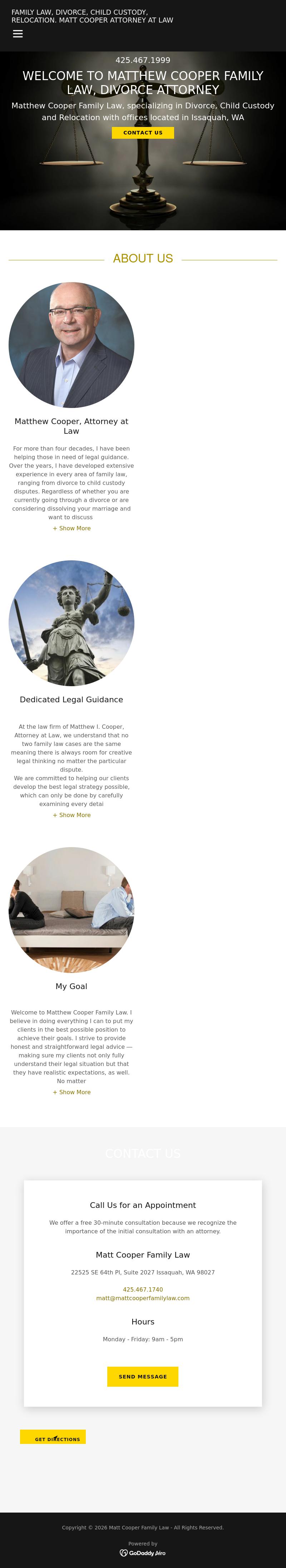 Matthew I. Cooper - Bellevue WA Lawyers