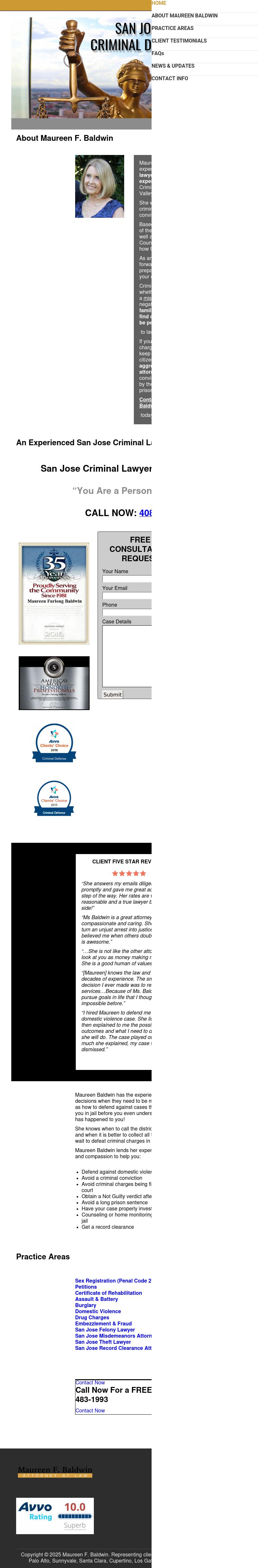 Maureen Baldwin, Attorney at Law - San Jose CA Lawyers