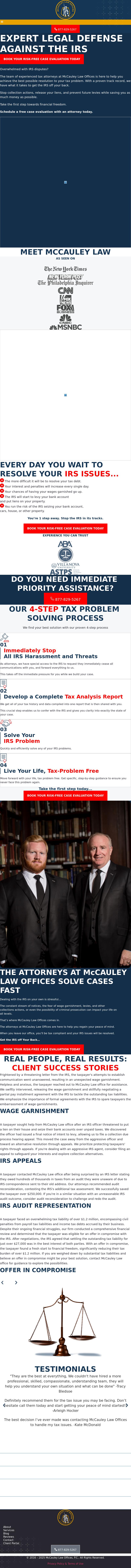 McCauley Tax Law - Chadds Ford PA Lawyers