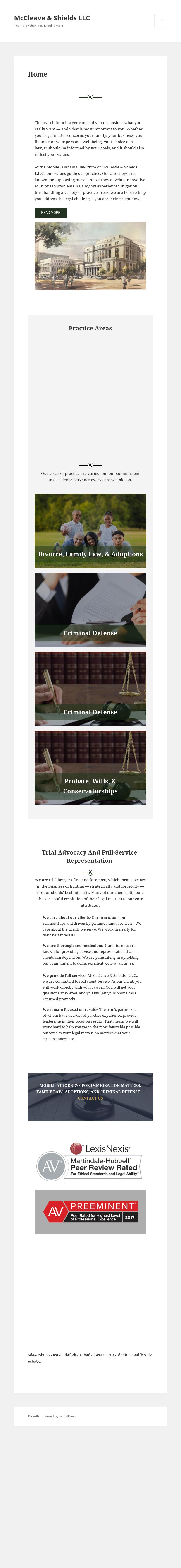 McCleave & Shields, L.L.C. - Mobile AL Lawyers