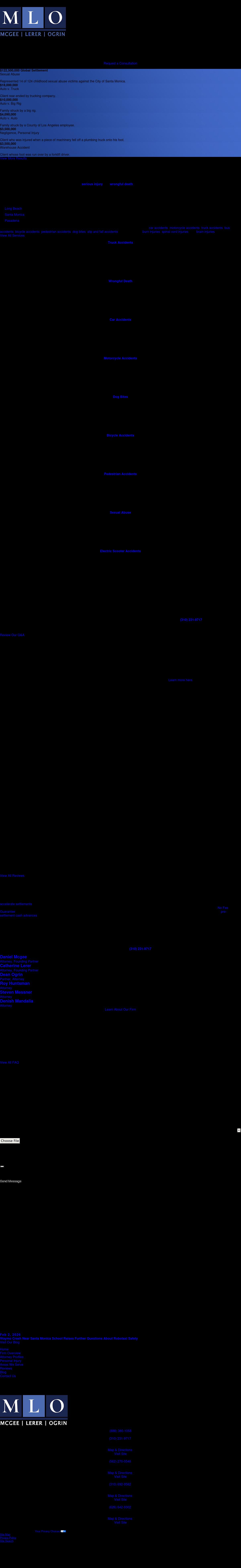 McGEE, LERER & Associates - Los Angeles CA Lawyers