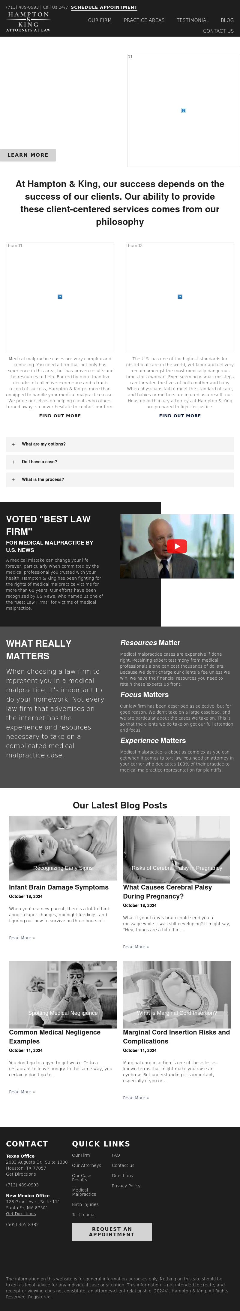 Hampton & King - Houston TX Lawyers