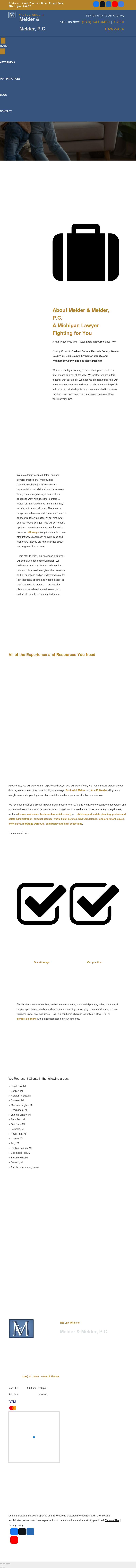 Melder & Melder, P.C. - Royal Oak MI Lawyers