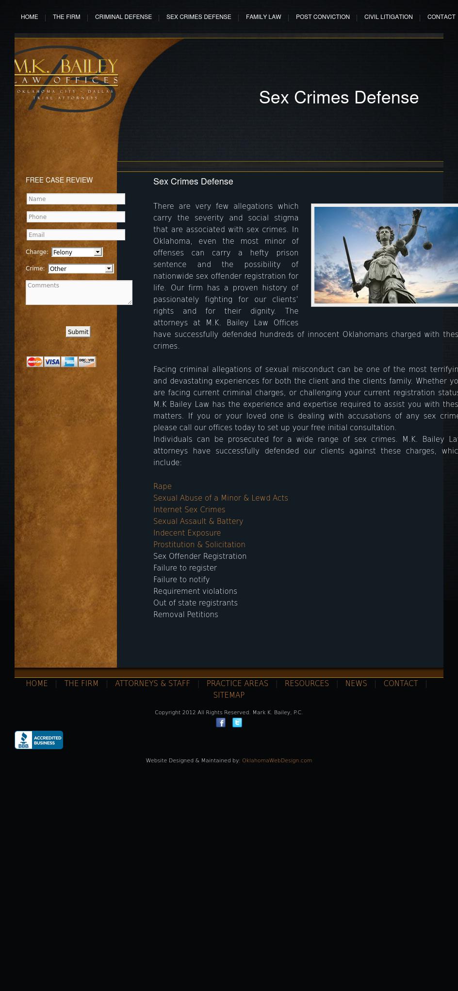 M.K. Bailey Law Offices - Oklahoma City OK Lawyers