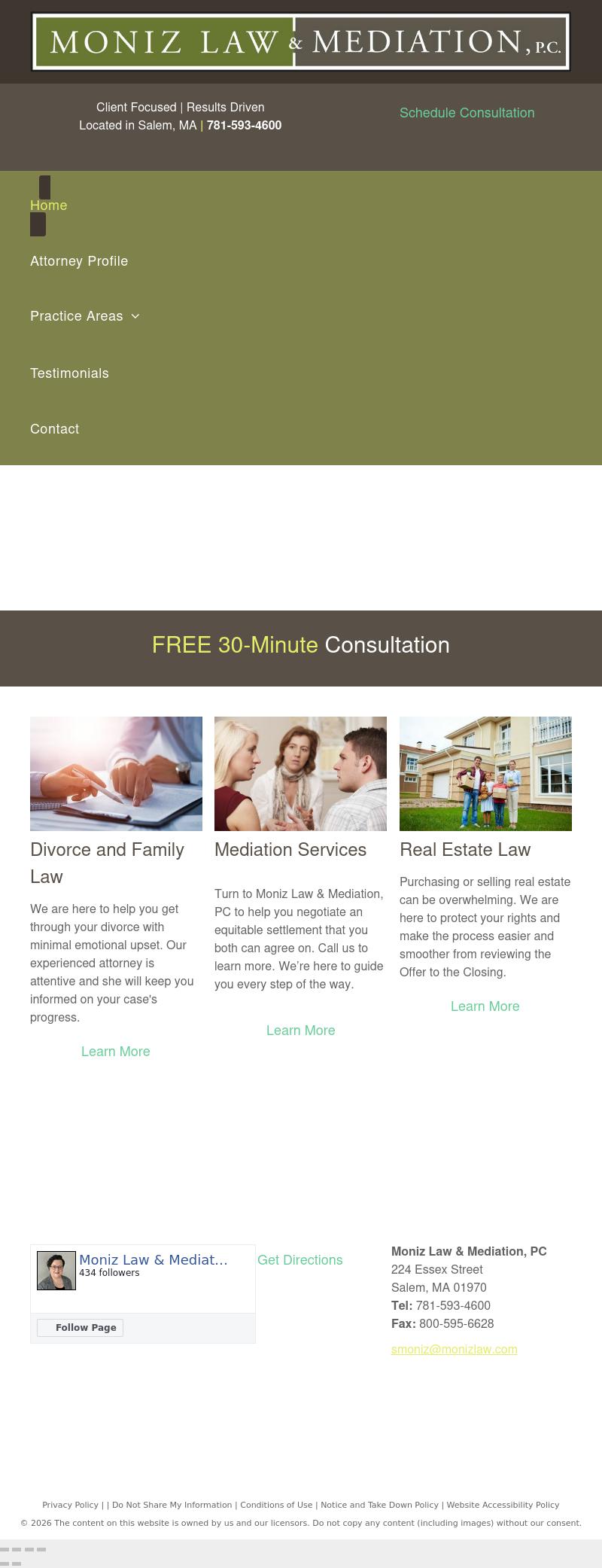 Moniz & Mendes, P.C. - Woburn MA Lawyers