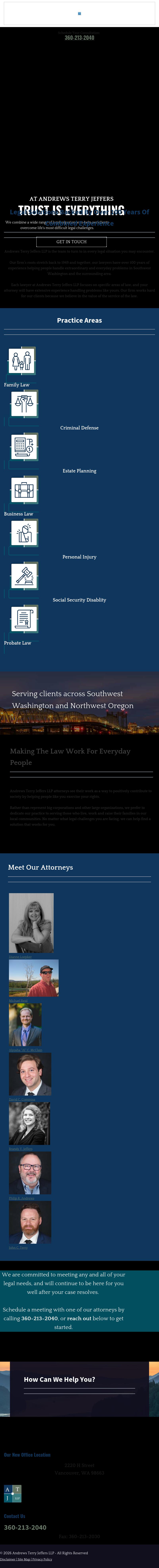 Morse Bratt Andrews & Foster PLLC - Vancouver WA Lawyers