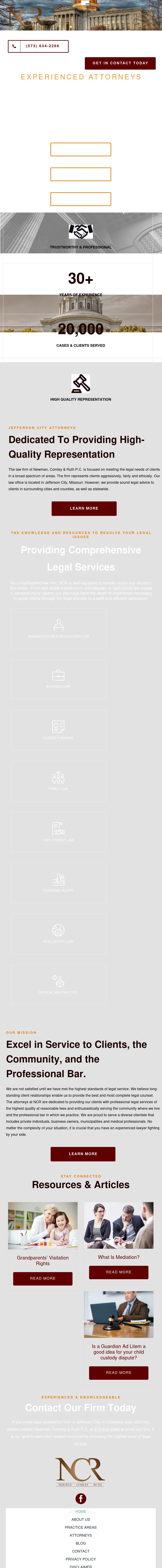 Newman, Comley & Ruth P.C. - Jefferson City MO Lawyers