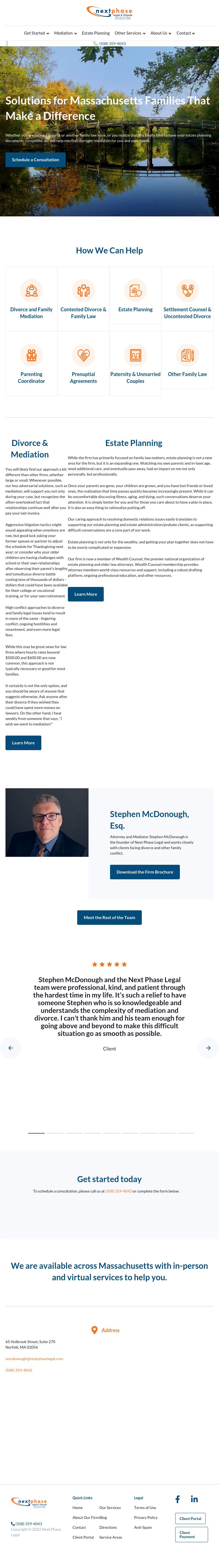 Next Phase Legal LLC - Medfield MA Lawyers