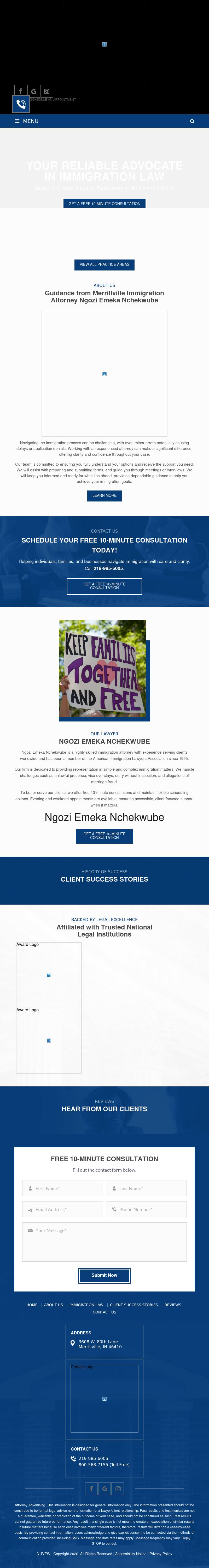 Ngozi Emeka Nchekwube, Esq. - Merrillville IN Lawyers