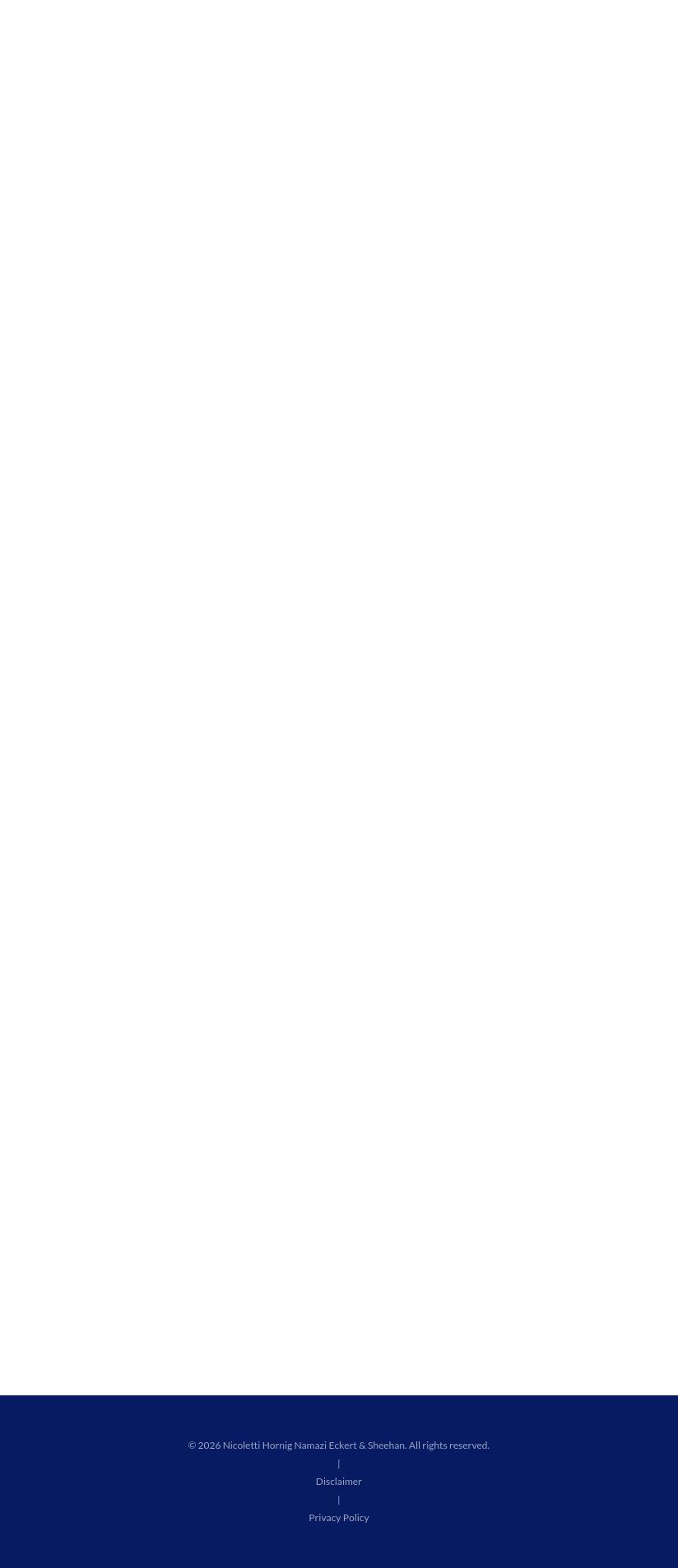 Nicoletti Hornig & Sweeney - New York NY Lawyers