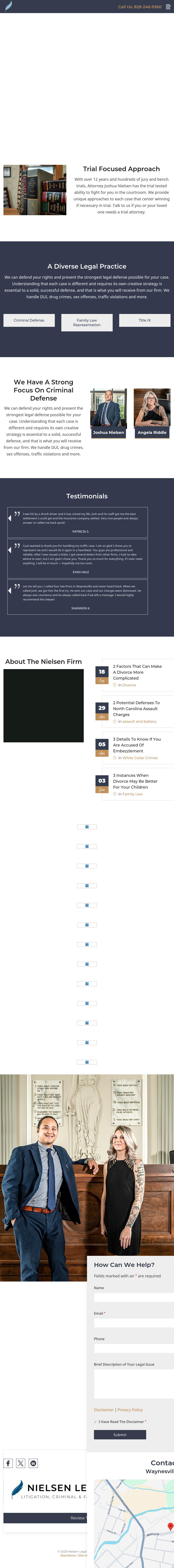 Nielsen Legal - Waynesville  NC Lawyers