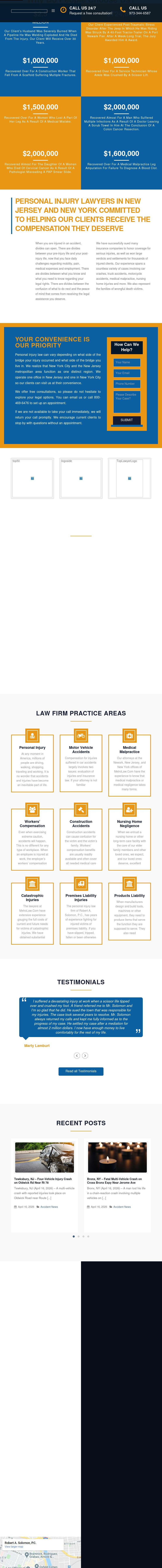 NJ Personal Injury Attorney - Newark NJ Lawyers