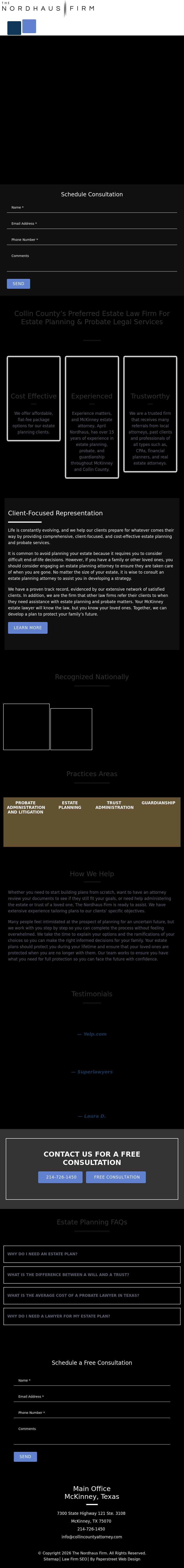 Nordhaus Walpole, PLLC - McKinney TX Lawyers