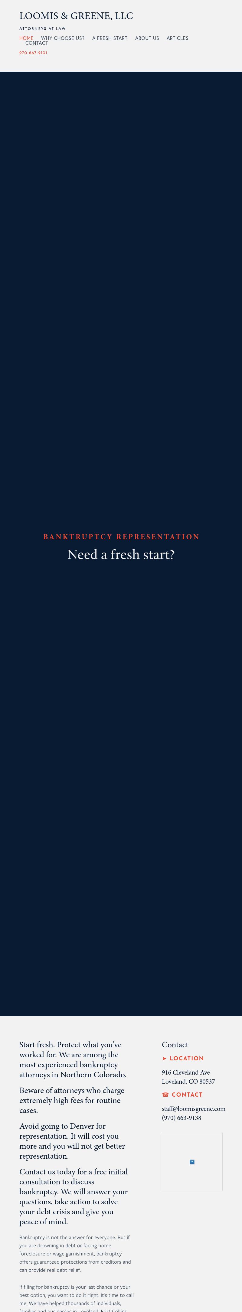 Northern Colorado Bankruptcy Center - Loveland  CO Lawyers